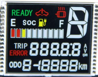 Chine Customized PIN Connector Vehicle VA Segment LCD Module LCD Screen 7 Segment LCD Display à vendre