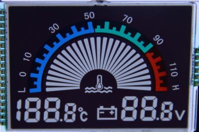 China angepasster PIN-Anschluss Fahrzeugsteuerung TN 7-Segment-Lcd-Display zu verkaufen