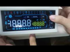 Customized Instrument Meter Display 6 O‘Clock TN Segment LCD With Positive Transmissive