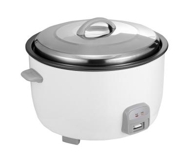 China Hotel Large Capacity 18L 22L Nonstick Coat Inner Pot 30 Cup Drum Shape 2650W 3000W Rice Cooker Restaurant for sale