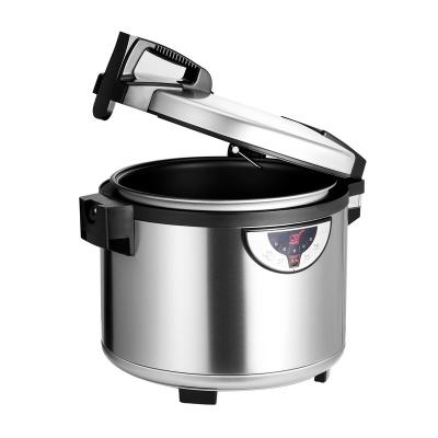 China Hotel 1950W Digital Deluxe 5.4L Commercial Rice Cookder Stainless Steel Material Automatic Rice Cooker for sale