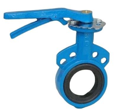 China 100mm General Butterfly Valve 4 - Manual Wafer Type for sale