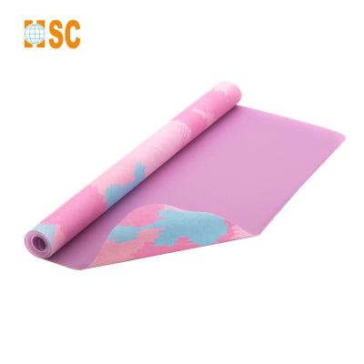 China Anti Virus Home Fitness Sports Gym Foldable Yoga Mat Eco Friendly Portable Yoga Mat for sale