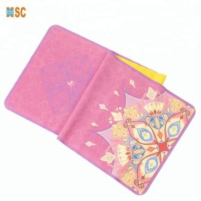 China Yoga Towel HSC Taiwan Microfiber Yoga Towel Suede Yoga Mat Anti Slip Yoga Mat for sale