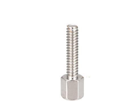 China Stainless Steel Hexagon Brass Studs For Electronic Devices Male To Female Spacer Nuts for sale