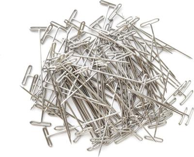 China Customers requirement T-pin, knitting T-pin, wig pin, wig T-pin for sale