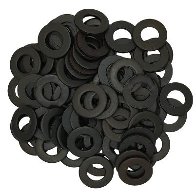 China Wedge Carbon Steel Flat Gaskets Black Oxidized Alloy Steel Metal Flat Gaskets for sale