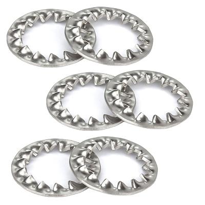 China Tooth Split Lock Stainless Steel Flat Washer for sale