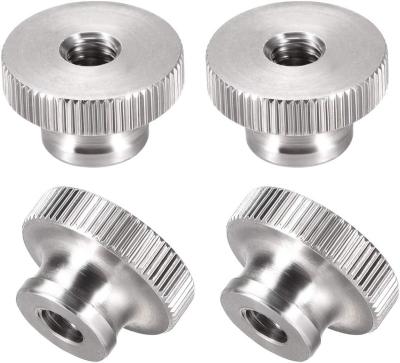 China 3D Printer Bed Stainless Steel Round Knurled Knurled Nut for sale