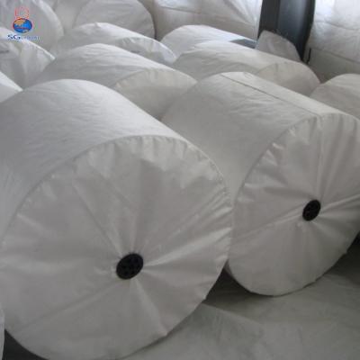 China Recyclable Waterproof White Plastic PP Woven Sack Agricultural Fabric Laminated for sale