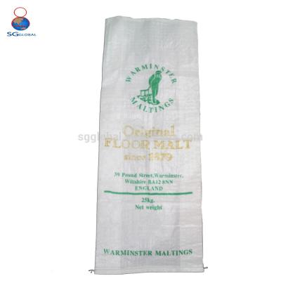 China China Recyclable Packaging 50kg Polypropylene Flour PP Woven Bag for sale