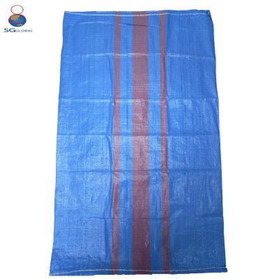 China China Poly Bag Wholesale Blue Moisture Proof Woven Bags for sale