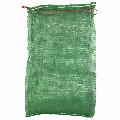 China Agriculture Drawstring Wholesale 10kg 20kg Packing Mesh Onion Bag for sale