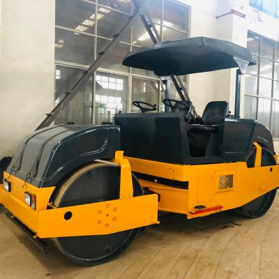 China Farms JM7080 China 8 ton double drum vibratory road roller with spare parts for sale