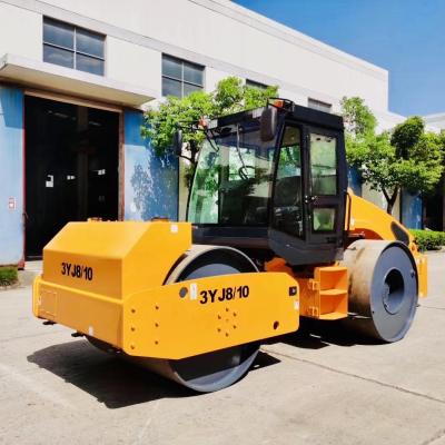 China Farms Manufacture Cheap Industry 8-10 Ton Three Wheel Large Scale Static Road Roller for sale