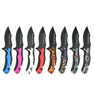 China Hunting Knife Folding Knife Pocket Knife High Hardness 440C Steel Outdoor Camping Knife for sale