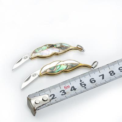 China Exquisite Mini Key Knife Key Knife Key Chain Folding Knife for sale