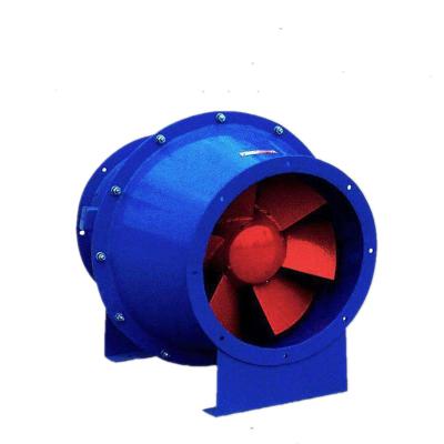 China Factory Supplier SJG Halls Silencer Duct Booster Oblique Exhaust Flow Line Fan for sale