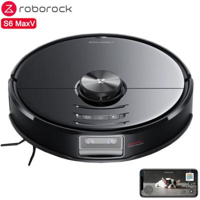 China Cyclone Technology Roborock ReactiveAI Global Version And S6 MaxV Laser Radar Navigator Strong Suction With Camera Smart Broom Robot Vacuum Cleaner for sale