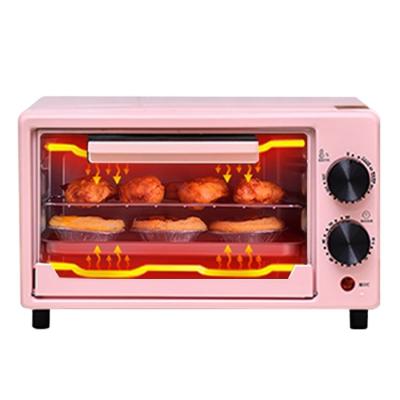 China Easily Assembled Easily Cleaned Professional 12L Mini Pizza Electric Toaster Oven Multifunctional Toaster Cake Baking Grill Automatic Machine for sale