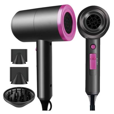 China Other 1800W Ionic Technology Constant Temperature Blow Dryer Hair 3 in 1 Hotel 6 Types 3 Speeds 2 Nozzles for Home Travel for sale