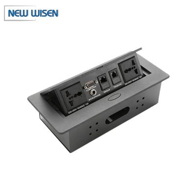 China Residential / Multipurpose Air Support Usb Switch Socket For Conference Table Desk Pop Up Power Outlet for sale