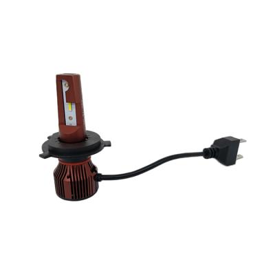 China Factory H4 Double LED 25W 2150LM Auto Aluminum LED Lamp Lighting Car LED Head Lighting for sale