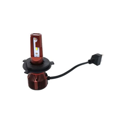 China Aluminum Auto LED Headlight Car LED Head Lighting Elite Internal Control Lighting H4 High Low Beam for sale