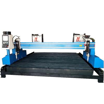 China hotels source huayuan 2040 2060 gantry cnc sheet metal cutting machine gantry cnc plasma cutting machines for metal steel aluminum for sale