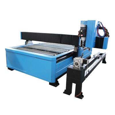 China Industrial CNC Plasma Cutting Machine Cheap Metal Cutter Metal Cutter With Drilling Head for sale