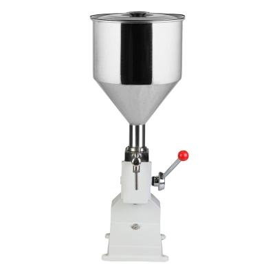 China 50ml Mini Bottle Pneumatic Filling Machine Manual Control Liquid Filling Machine for sale