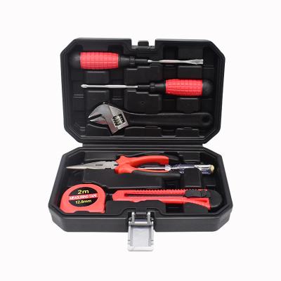 China Factory Supply Tools Box 7 Pcs Portable Handle Hardware Tools Kit Household Hardware Manual Combination Repair Tools Set for sale