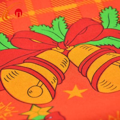 China Antistatic 100% Polyester Chunnuo Textile Mini Matrt Merry Chriatams Tablecloth for sale