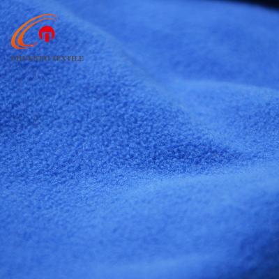 China Double Faced Chunnuo Weft Knitted Solid 100% Polyester DTY Fleece Fabric for sale