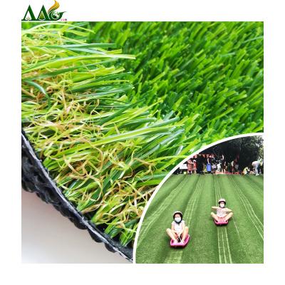 China Guangzhou Factory Indoor Lawn Mini Mat Artificial Turf Carpet Slope Grass Ski For Skiing AAG-LUQDS35-4 for sale