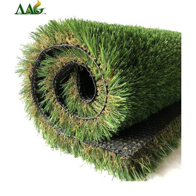 China Garden Landscape Decoration PE Fake Turf Lawn Indoor Outdoor Green Garden Artificial Grass Mat for sale