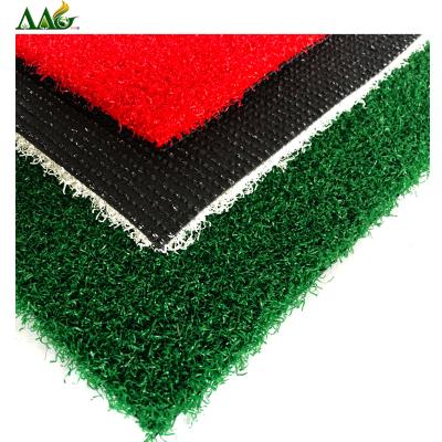 China Mini Golf Chinese Bending Yard 12mm PP Grass Artificial Plastic Grass Mat For Golf Putting Grass for sale