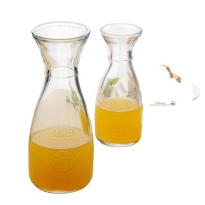 China Custom Glass Juicy Drinks Bottles Juice Drinking Packing Container ES33 Beverage China Manufacture for sale