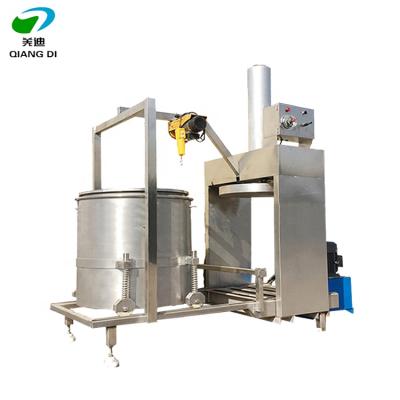 China Pure Physical Pressing Industrial Pineapple Juice Press Machines Use Hydraulic Pressure for sale