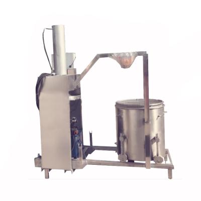 China Hydraulic Type Pure Physical Semi Automatic Grape Distiller Grains Juice Press Pressing Machine for sale