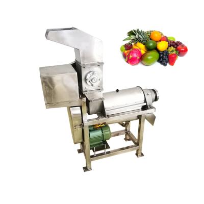 China Industrial Automatic Mango Crusher And Presser Low Speed ​​Pineapple Fruit Calamansi Juicer Extractor Machine for sale