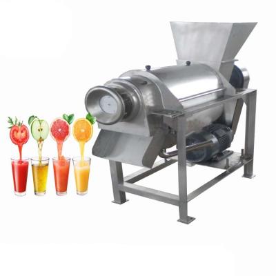 China Low Speed ​​Industrial Screw Lemon Pineapple Orange Pressing Juicer Machine for sale