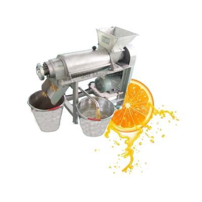 China Industrial Screw Juicer Lemon Extractor Low Speed ​​Pressing Orange Juicer Machinery for sale