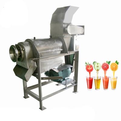 China Low speed apple fruit juicer machine/industrial pineapple juice crushing and pressing pressing equipment for sale