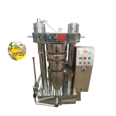 China Automatic Hydraulic Olive Expeller Oil Press Making Peanut Sesame Soybean Sunflower Rapeseed Machine for sale