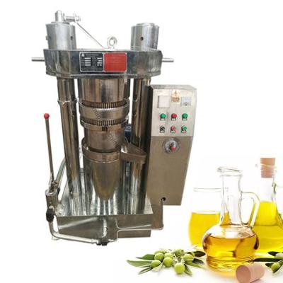 China Industrial Hydraulic Type Coconut Olive Avocado Oil Press Sesame Hemp Oil Plant Machine for sale