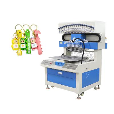 China 325KG Long Life Soft PVC and Silicon Product Machine for Keychain Making in 18 Colors for sale