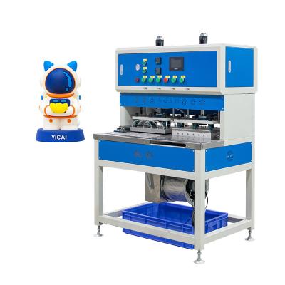 China Energy Saving PVC Thermoforming Machine For Label And Zipper Puller Item for sale