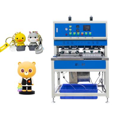 China 3D PVC Doll Manufacturing Machine Mold Clamping Cool Hot Press Molding Machine for sale