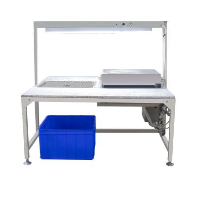 Chine Table de cuisson en PVC avec 2 stations de distribution à vendre